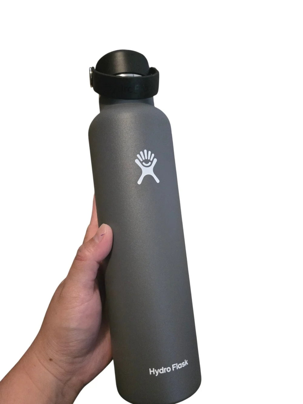 Hydro Flask 24oz Standard Flex Cap Stone Gray Water Bottle